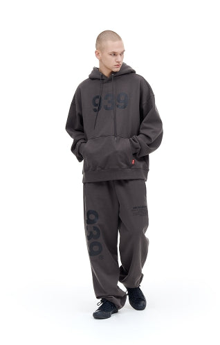 ARCHIVE BOLD (アーカイブボールド) 939 LOGO HOOD (DARK GRAY)