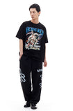 ARCHIVE BOLD (アーカイブボールド) 939 SPACE MAN T-SHIRTS (BLACK)