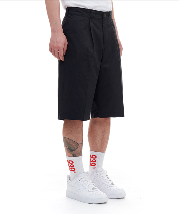 ARCHIVE BOLD (アーカイブボールド) HALF PANTS (BLACK)