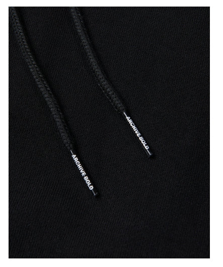 ARCHIVE BOLD (アーカイブボールド) 939 LOGO HOOD (BLACK)