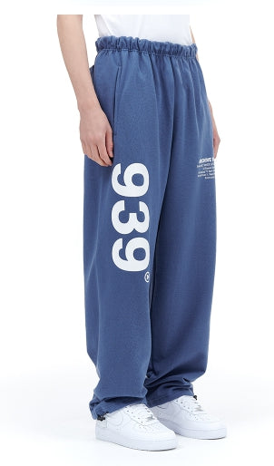 ARCHIVE BOLD (アーカイブボールド) 939 LOGO SWEAT PANTS (BLUE)