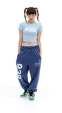ARCHIVE BOLD (アーカイブボールド) 939 LOGO SWEAT PANTS (BLUE)
