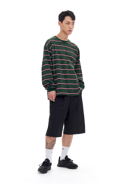 ARCHIVE BOLD (アーカイブボールド) HALF PANTS (BLACK)