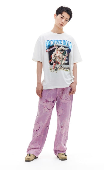 ARCHIVE BOLD (アーカイブボールド) 939 SPACE MAN T-SHIRTS (WHITE)