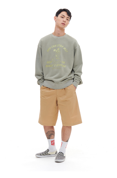 ARCHIVE BOLD (アーカイブボールド) HALF PANTS (BEIGE)