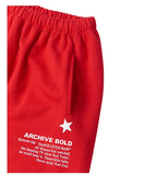 ARCHIVE BOLD (アーカイブボールド) 939 LOGO SWEAT PANTS (DEEP RED)