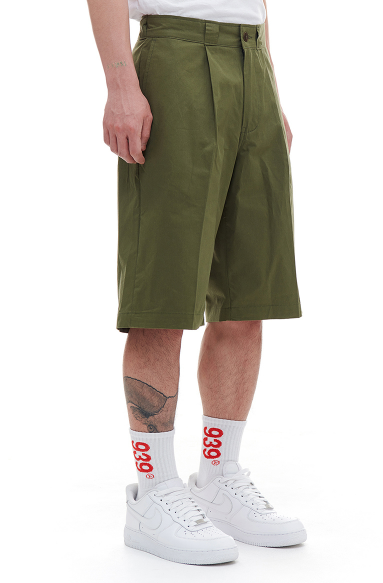 ARCHIVE BOLD (アーカイブボールド) HALF PANTS (OLIVE)