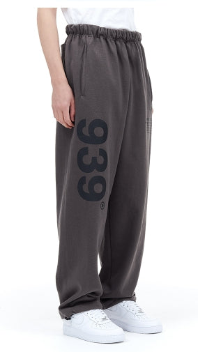 ARCHIVE BOLD (アーカイブボールド) 939 LOGO SWEAT PANTS (DARK GRAY)
