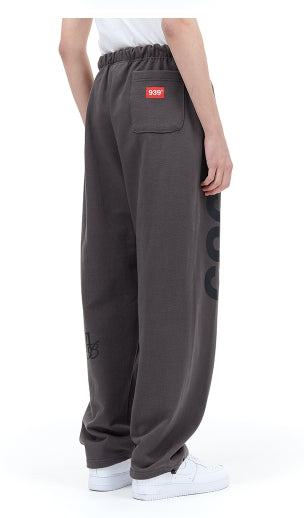 ARCHIVE BOLD (アーカイブボールド) 939 LOGO SWEAT PANTS (DARK GRAY)
