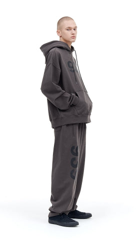 ARCHIVE BOLD (アーカイブボールド) 939 LOGO SWEAT PANTS (DARK GRAY)