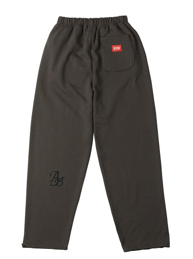 ARCHIVE BOLD (アーカイブボールド) 939 LOGO SWEAT PANTS (DARK GRAY)