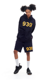 ARCHIVE BOLD (アーカイブボールド) 939 LOGO SWEAT SHORTS (NAVY)