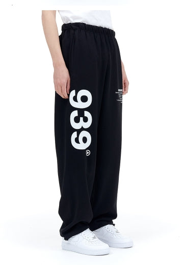 ARCHIVE BOLD (アーカイブボールド) 939 LOGO SWEAT PANTS (BLACK)