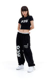 ARCHIVE BOLD (アーカイブボールド) 939 LOGO SWEAT PANTS (BLACK)