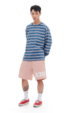 ARCHIVE BOLD (アーカイブボールド) 939 LOGO SWEAT SHORTS (PINK)