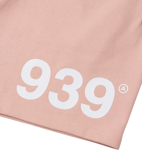 ARCHIVE BOLD (アーカイブボールド) 939 LOGO SWEAT SHORTS (PINK)
