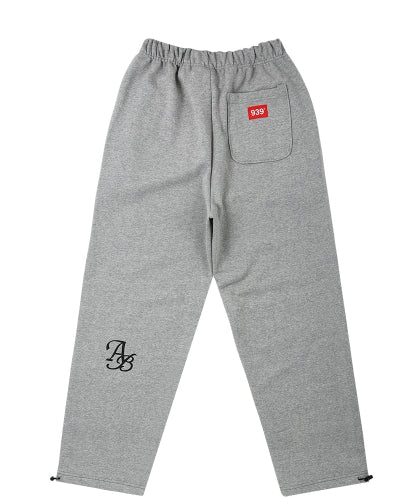 ARCHIVE BOLD (アーカイブボールド) 939 LOGO SWEAT PANTS (GRAY)