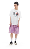 ARCHIVE BOLD (アーカイブボールド) CARPENTER DENIM SHORTS (PURPLE)