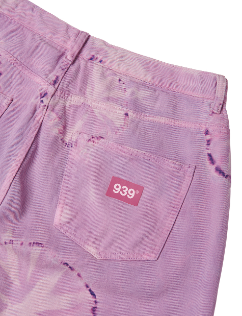 ARCHIVE BOLD (アーカイブボールド) CARPENTER DENIM SHORTS (PURPLE)