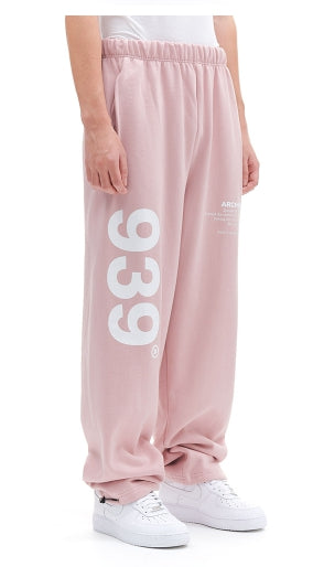 ARCHIVE BOLD (アーカイブボールド) 939 LOGO SWEAT PANTS (PINK)