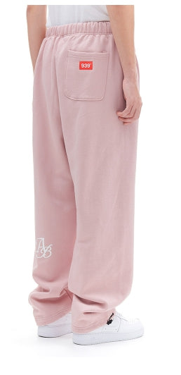 ARCHIVE BOLD (アーカイブボールド) 939 LOGO SWEAT PANTS (PINK)