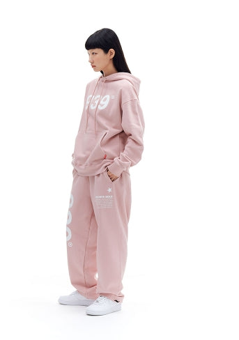 ARCHIVE BOLD (アーカイブボールド) 939 LOGO SWEAT PANTS (PINK)