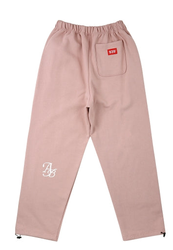 ARCHIVE BOLD (アーカイブボールド) 939 LOGO SWEAT PANTS (PINK)