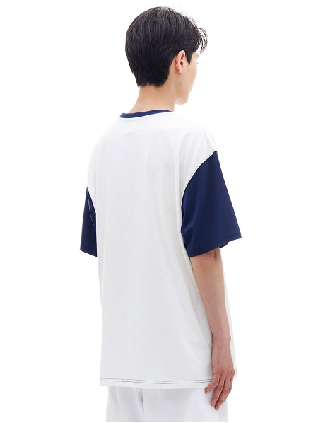 ARCHIVE BOLD (アーカイブボールド) CROWN OVERSIZED T-SHIRTS (NAVY)