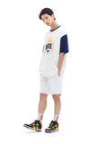 ARCHIVE BOLD (アーカイブボールド) CROWN OVERSIZED T-SHIRTS (NAVY)
