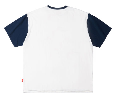 ARCHIVE BOLD (アーカイブボールド) CROWN OVERSIZED T-SHIRTS (NAVY)