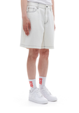 ARCHIVE BOLD (アーカイブボールド) CARPENTER DENIM SHORTS (IVORY)