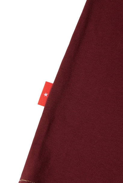 ARCHIVE BOLD (アーカイブボールド) CROWN OVERSIZED T-SHIRTS (BURGUNDY)