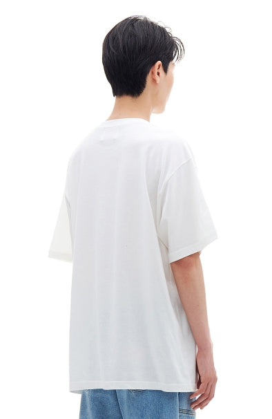 ARCHIVE BOLD (アーカイブボールド) SPACE DAISY T-SHIRTS (WHITE)