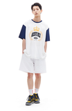 ARCHIVE BOLD (アーカイブボールド) 939 LOGO SWEAT SHORTS (WHITE)