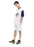 ARCHIVE BOLD (アーカイブボールド) 939 LOGO SWEAT SHORTS (WHITE)
