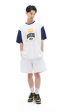 ARCHIVE BOLD (アーカイブボールド) 939 LOGO SWEAT SHORTS (WHITE)
