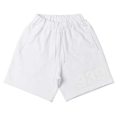 ARCHIVE BOLD (アーカイブボールド) 939 LOGO SWEAT SHORTS (WHITE)