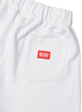 ARCHIVE BOLD (アーカイブボールド) 939 LOGO SWEAT SHORTS (WHITE)