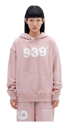 ARCHIVE BOLD (アーカイブボールド) 939 LOGO HOOD (PINK)