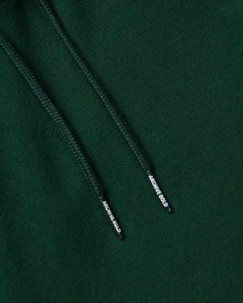 ARCHIVE BOLD (アーカイブボールド) 939 LOGO SWEAT SHORTS (DEEP GREEN)