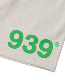 ARCHIVE BOLD (アーカイブボールド) 939 LOGO SWEAT SHORTS (OATMEAL)