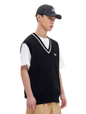 ARCHIVE BOLD (アーカイブボールド) LIGHT KNIT VEST (BLACK)