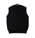 ARCHIVE BOLD (アーカイブボールド) LIGHT KNIT VEST (BLACK)