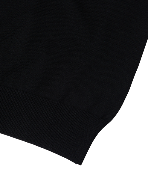 ARCHIVE BOLD (アーカイブボールド) LIGHT KNIT VEST (BLACK)