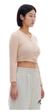 ARCHIVE BOLD (アーカイブボールド) 939 CROP CARDIGAN (PINK)