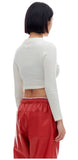 ARCHIVE BOLD (アーカイブボールド) 939 CROP CARDIGAN (IVORY)