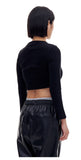 ARCHIVE BOLD (アーカイブボールド) 939 CROP CARDIGAN (BLACK)
