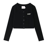 ARCHIVE BOLD (アーカイブボールド) 939 CROP CARDIGAN (BLACK)
