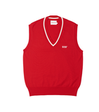 ARCHIVE BOLD (アーカイブボールド) LIGHT KNIT VEST (RED)