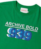 ARCHIVE BOLD (アーカイブボールド) 939 TYPE R T-SHIRTS (GREEN)